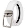 Hole-Free Cowhide Belt With Auto Buckle And Adjustable Fit