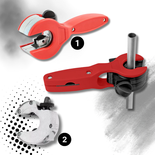 Ergonomic Pipe Cutter With Replaceable Blade For Copper PVC And Metal