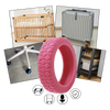 Silicone Wheel Guard for Luggage Quiet Protection and Shock Absorption