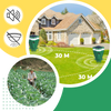 Solar Seismic Pest Repellent for Moles and Voles, Weatherproof and Safe