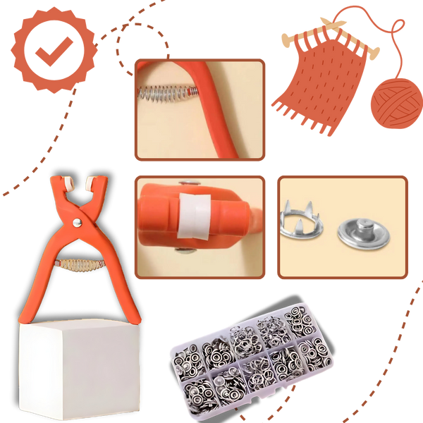 High Precision Snap Button Press For Quick Assembly And Lightweight Build