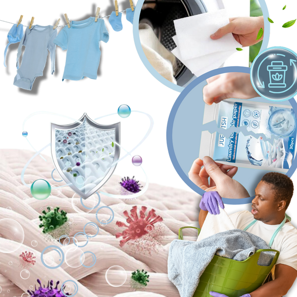 Eco Laundry Sheets For Fast Dissolving Hypoallergenic Clean
