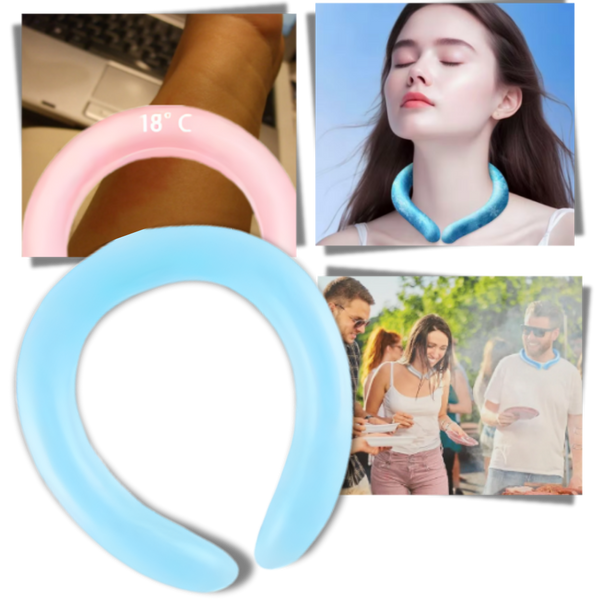 Long Lasting Cooling Neck Wrap With Skin Friendly Comfort