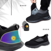 Diabetic Heel Relief Shoes With Slip Resistant Straps And Breathable Comfort