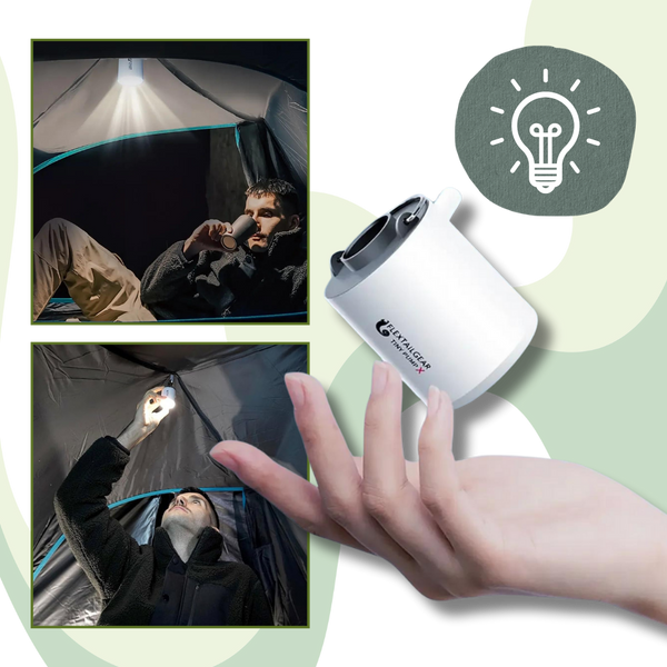Premium Portable Inflation Deflation Pump With Led Light For Outdoor Use