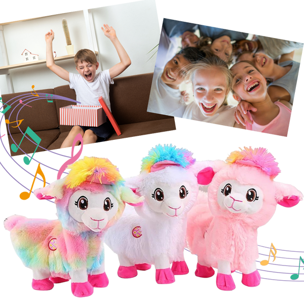 Musical Dancing Rainbow Llama Toy For Interactive Learning