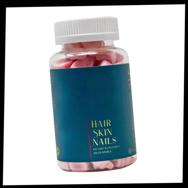 Raspberry Biotin Gummies For Hair Skin Nails Nourishment