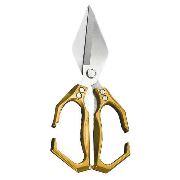 Premium Kitchen Scissors With Non Slip Grip For Effortless Bone Cutting