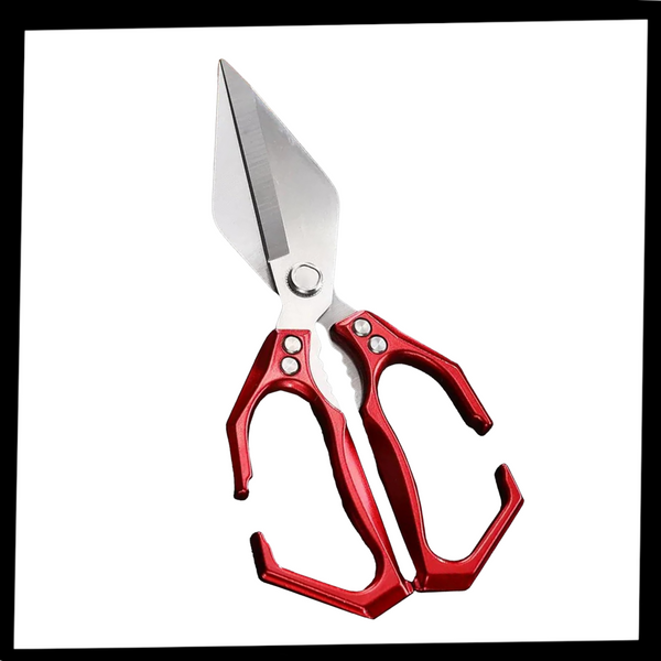 Premium Kitchen Scissors With Non Slip Grip For Effortless Bone Cutting