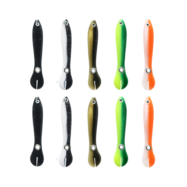 Realistic Fishing Baits With Reflective Belly For Visibility