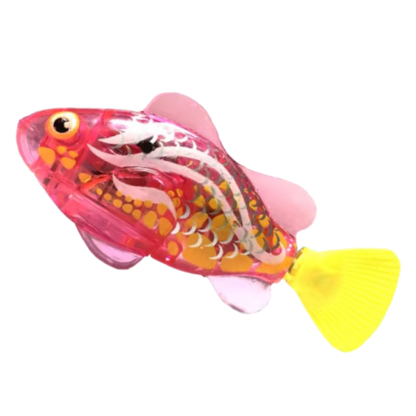 Water Activated LED Swimming Fish Toy For Kids And Pets