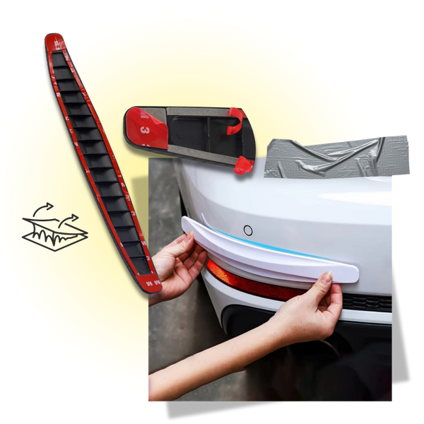 Reflective Vehicle Bumper Guard Strips For Scratch Protection