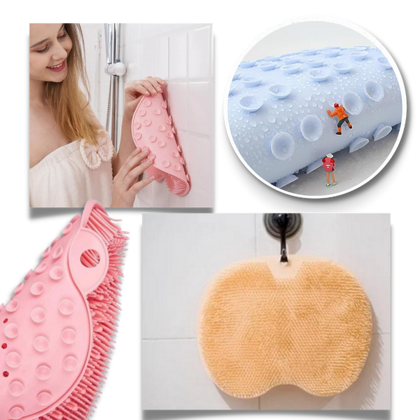 Luxurious Back And Foot Shower Brush With Gentle Massage Benefits
