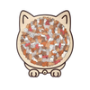 Calming Cat Wooden Jigsaw Puzzle For Stress Relief And Focus