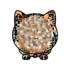 Calming Cat Wooden Jigsaw Puzzle For Stress Relief And Focus
