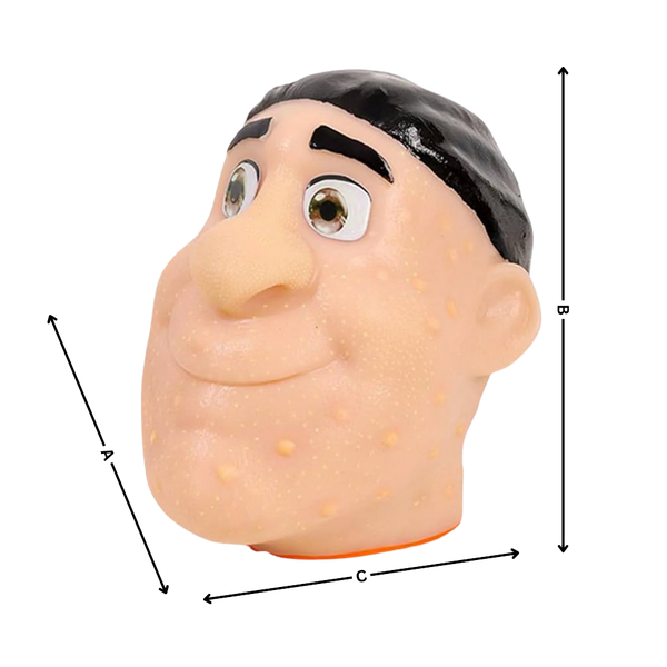 Realistic Silicone Pimple Pop Toy With Burst Action For Relaxation