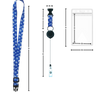 Retractable Cruise Lanyard With Waterproof ID Holder For Hands Free