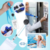 Retractable Cruise Lanyard With Waterproof ID Holder For Hands Free