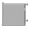 Retractable Mesh Gate For Pets And Kids With One Hand Operation