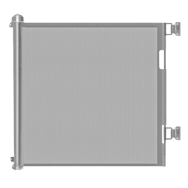 Retractable Mesh Gate For Pets And Kids With One Hand Operation
