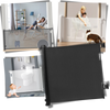 Retractable Mesh Gate For Pets And Kids With One Hand Operation