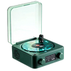 Portable Retro Vinyl Player With Customizable Lighting And Smooth Playback