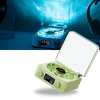Portable Retro Vinyl Player With Customizable Lighting And Smooth Playback