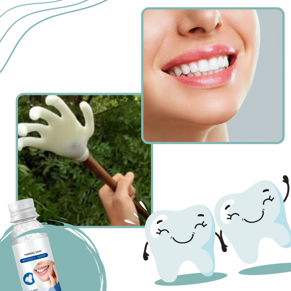 Customizable Reusable Fake Teeth Kit For Natural Looking Smile