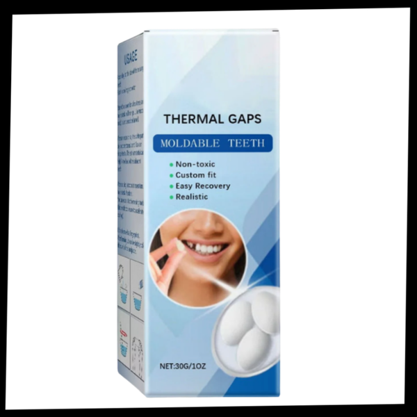 Customizable Reusable Fake Teeth Kit For Natural Looking Smile