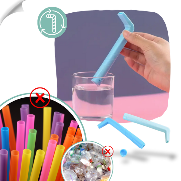 Instant Hiccup Relief Straw With Adjustable Pressure And BPA Free