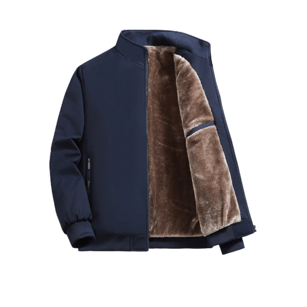 Plus Size Insulated Jacket With Water Resistant Shell And Pockets