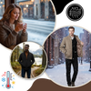 Plus Size Insulated Jacket With Water Resistant Shell And Pockets