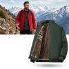 Plus Size Insulated Jacket With Water Resistant Shell And Pockets