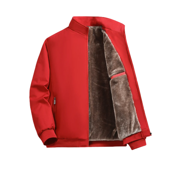 Plus Size Insulated Jacket With Water Resistant Shell And Pockets