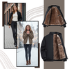 Plus Size Insulated Jacket With Water Resistant Shell And Pockets