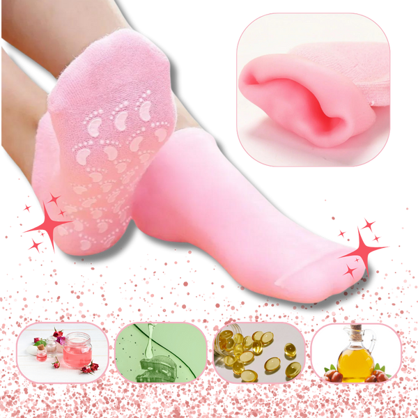 Revitalizing Lotion Socks For Cracked Heel Repair And Nourished Feet