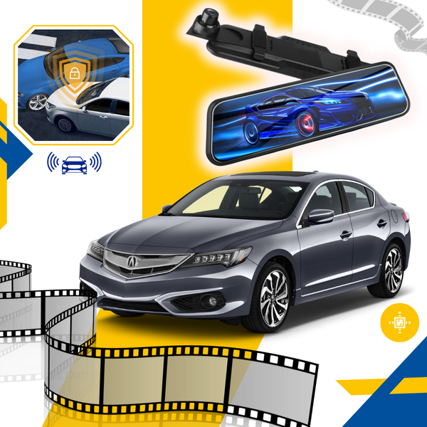 10 Inch IPS Dash Camera With Superior Night Vision And Wide Angle