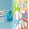Multipurpose Rounded Jaw Clips With Secure Grip For Laundry And Travel