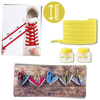 Secure Locking Shoelaces For Fashionable Everyday Comfort