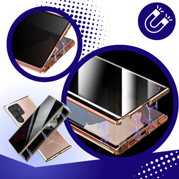 Premium Phone Case With Privacy Glass And Magnetic Attachment