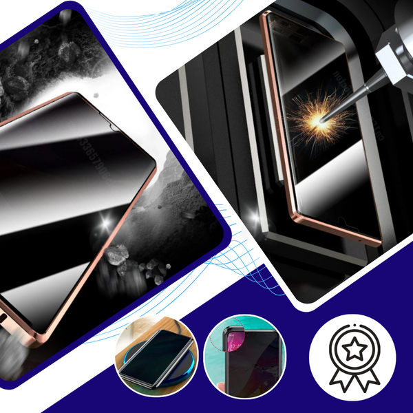 Premium Phone Case With Privacy Glass And Magnetic Attachment