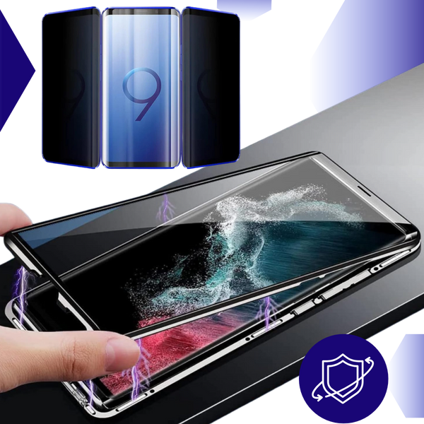 Premium Phone Case With Privacy Glass And Magnetic Attachment