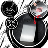 Titanium Cutting Board With Antibacterial, Knife-Safe Surface