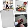 Titanium Cutting Board With Antibacterial, Knife-Safe Surface