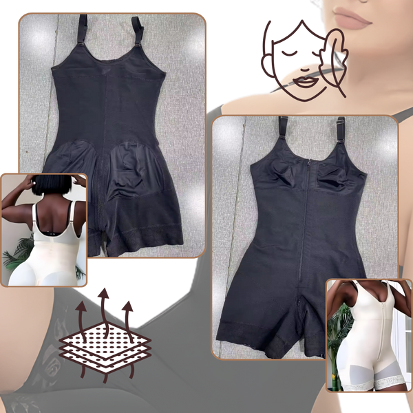 Sculpting Seamless Bodysuit for Posture Support and Shaping