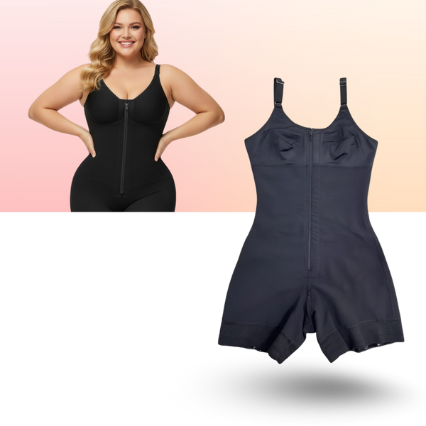 Sculpting Seamless Bodysuit for Posture Support and Shaping