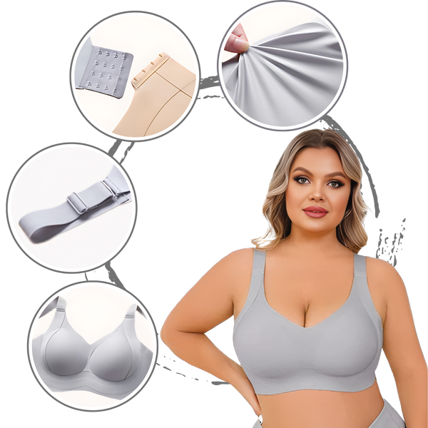 Breathable Seamless Wireless Shaper Bra For All Day Comfort And Support