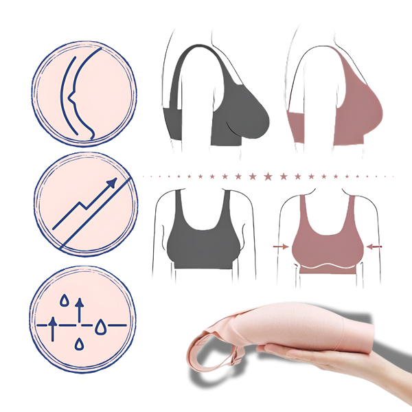 Breathable Seamless Wireless Shaper Bra For All Day Comfort And Support