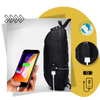 Lockable USB Charging Waterproof Crossbody Bag With Multiple Pockets