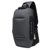 Lockable USB Charging Waterproof Crossbody Bag With Multiple Pockets